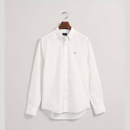 gant shirt big size - ابيض